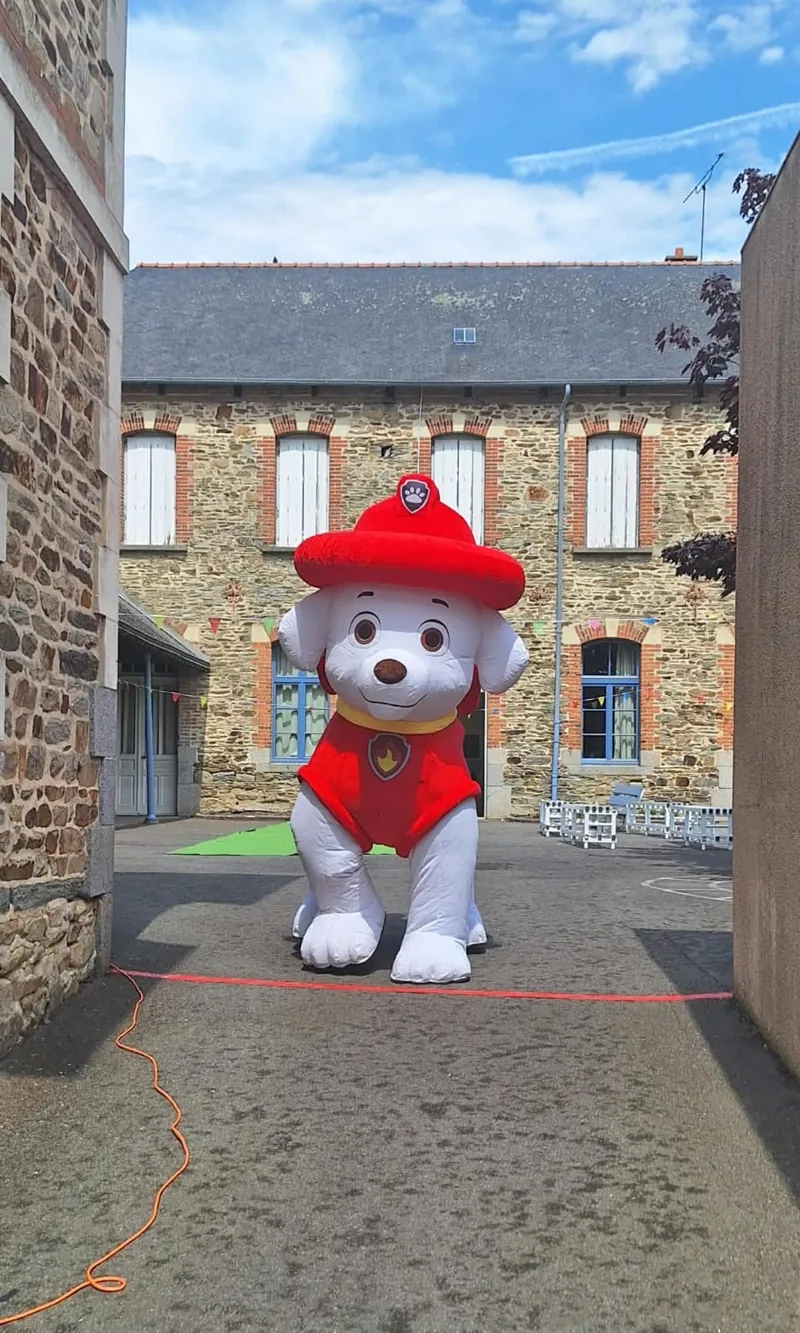 Mascotte Marcus de la Pat'Patrouille