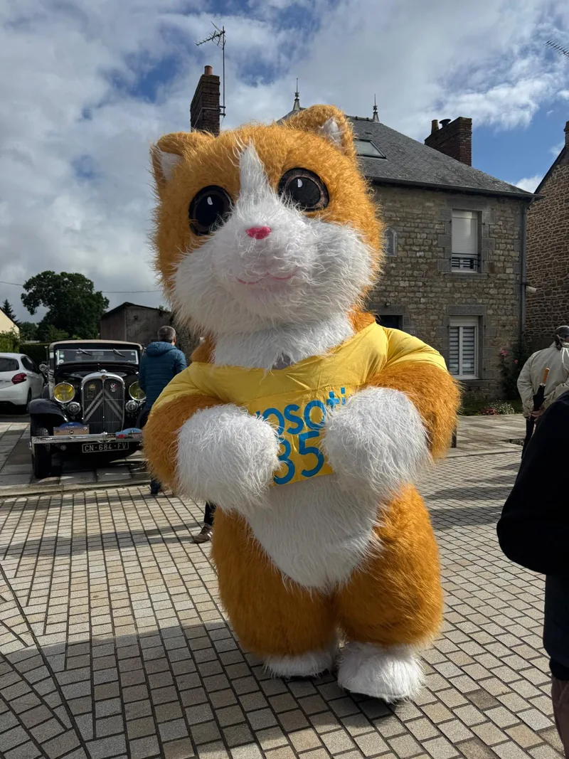 Mascotte Milo le chat